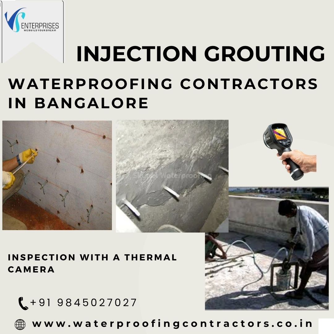 Injection Grouting Waterproofing Contractors in Yelahanka, Bangalore