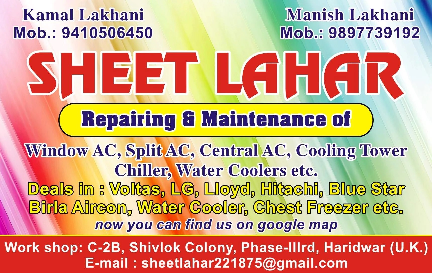 Sheet Lahar Air-conditioning Works