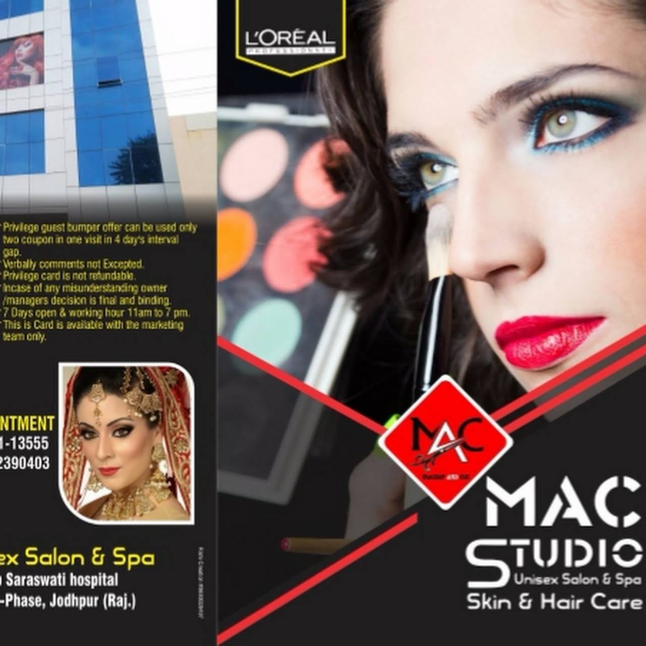 MAC Studio unisex saloon - Jodhpur