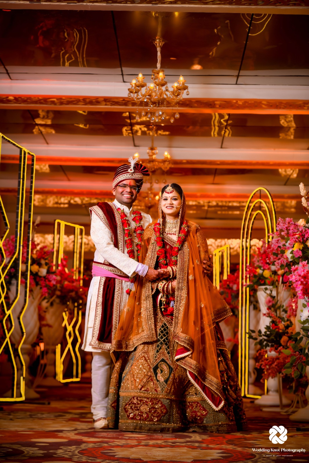 Wedding knot photography