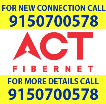 ACT Fibernet new Connection chennai