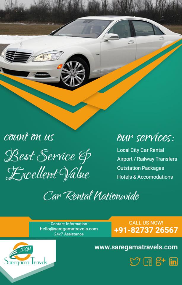 Saregama Travels Car Rental in Dehradun