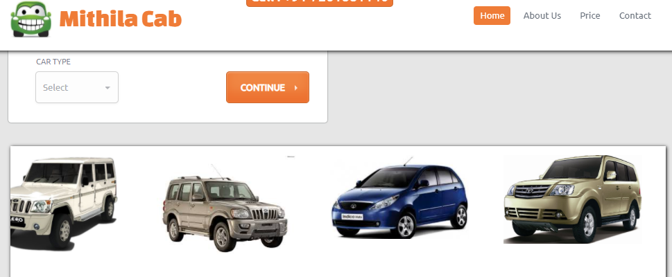 Mithila Cab Darbhanga Bihar