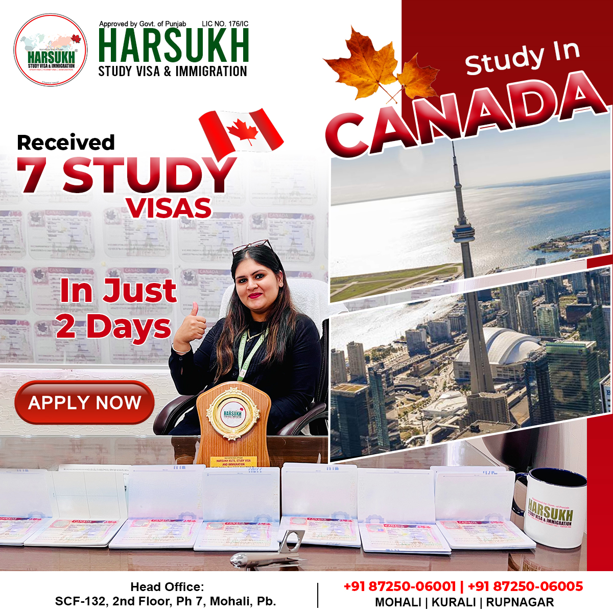 Harsukh Studyvisa and Immigration
