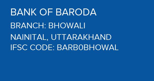 Bank of Baroda Bhowali 