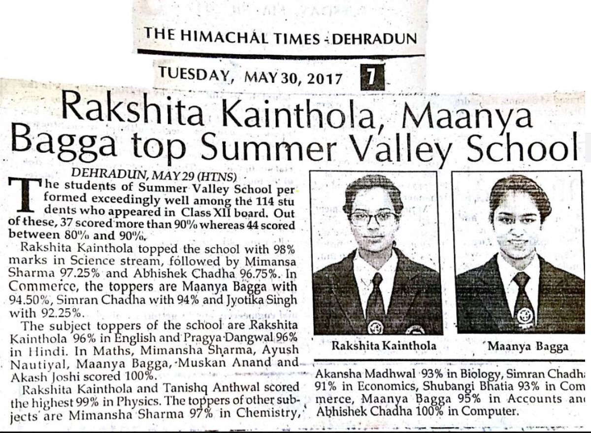 Summer Valley School Dehradun
