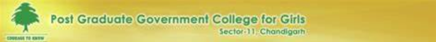 Post Graduate Government College For Girls, Chandigarh