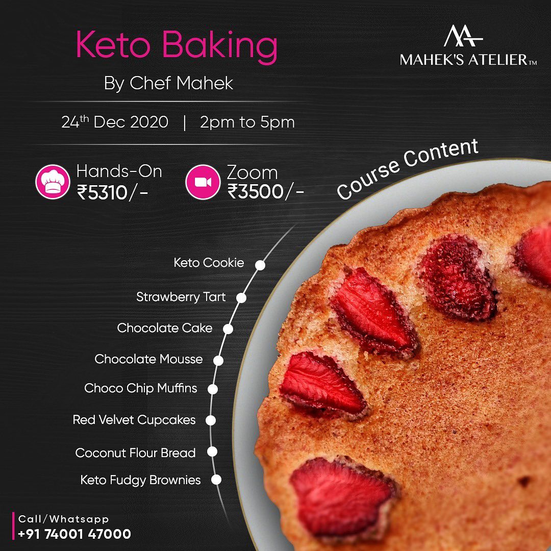 Mahek's atelier cooking classes- Mumbai