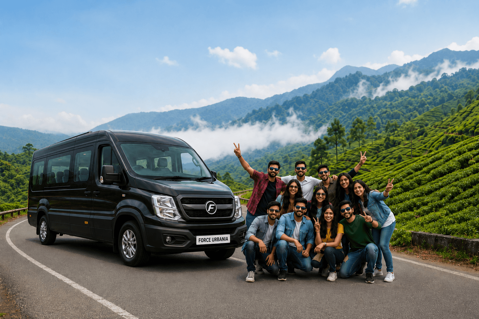 Urbania Traveller On Rent Delhi