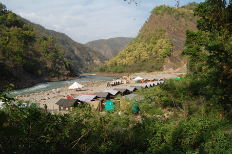 ssAdventure Ganga River, Rafting Camping