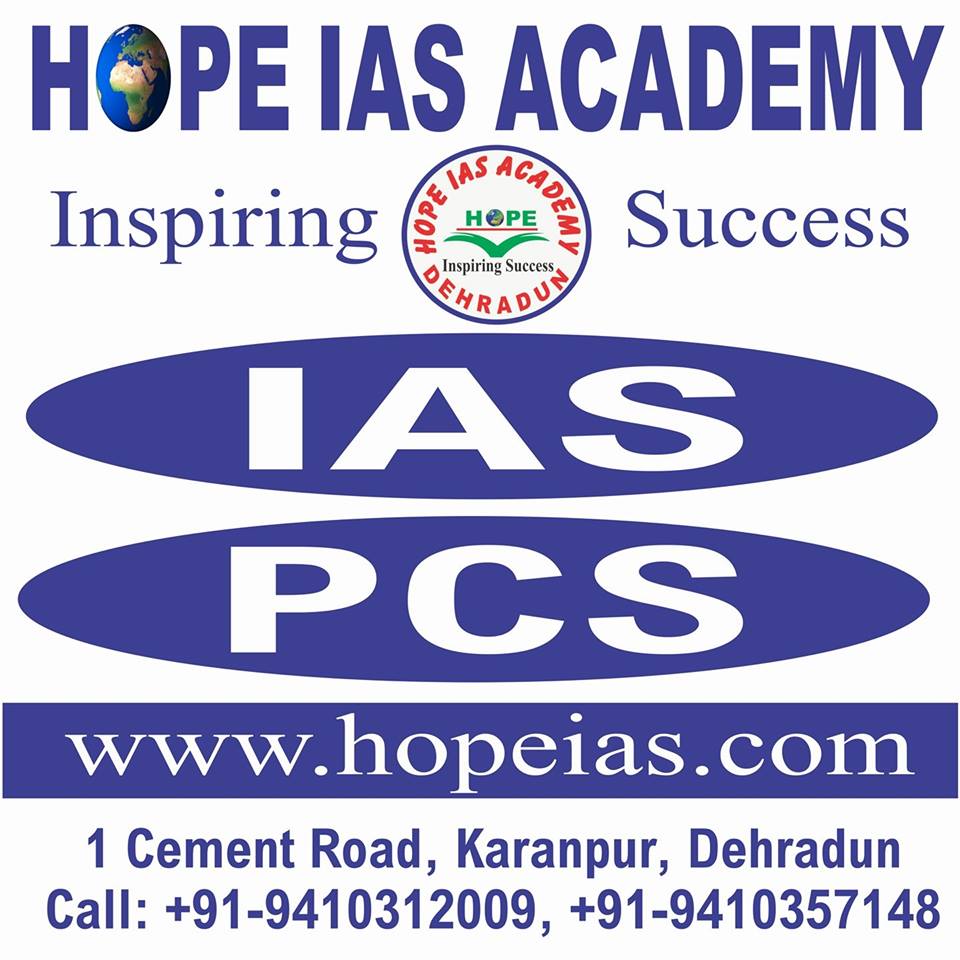 Hope IAS Dehradun | Best IAS Academy in Dehradun