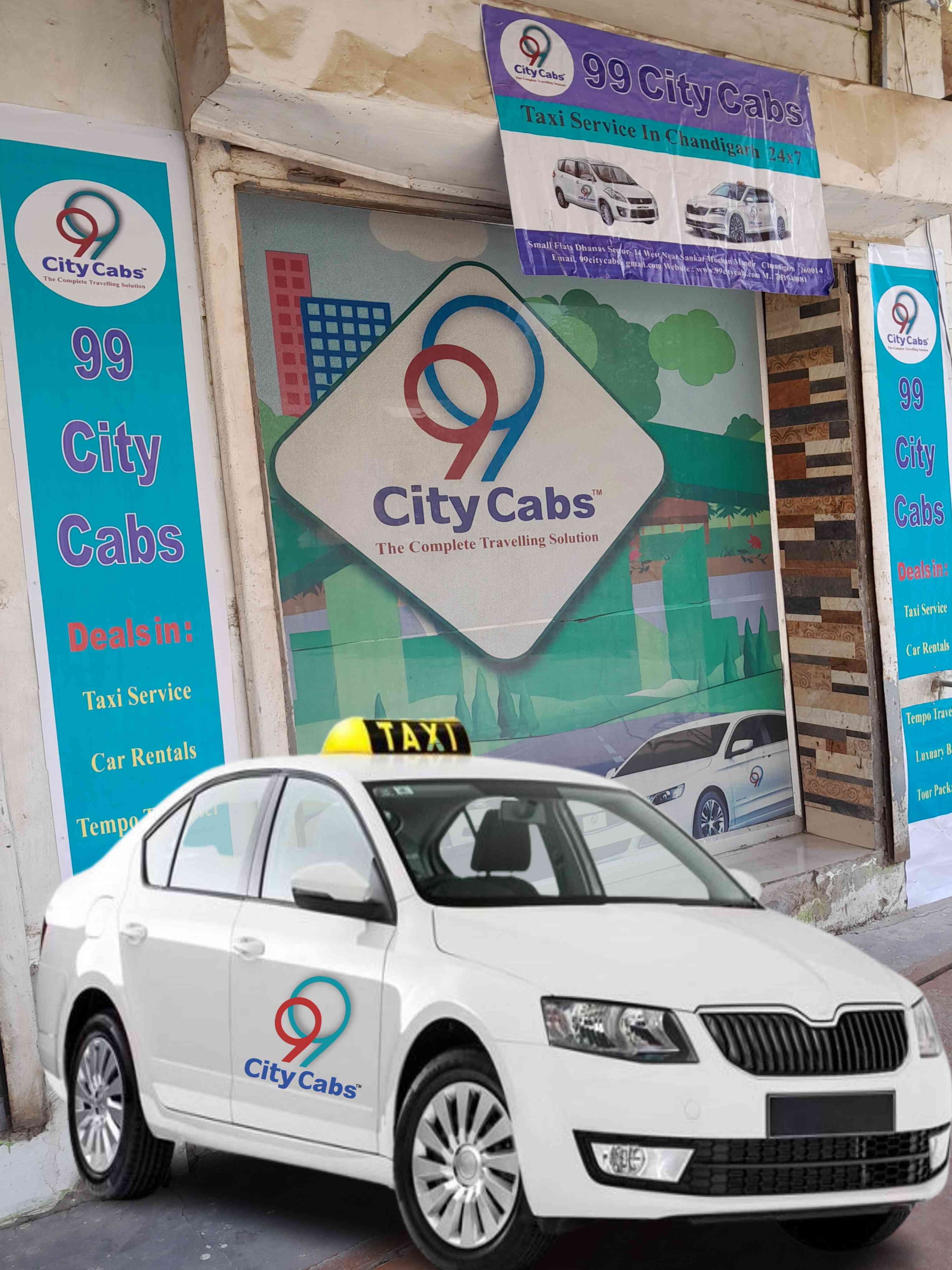 99 City Cabs Taxi Service in Chandigarh