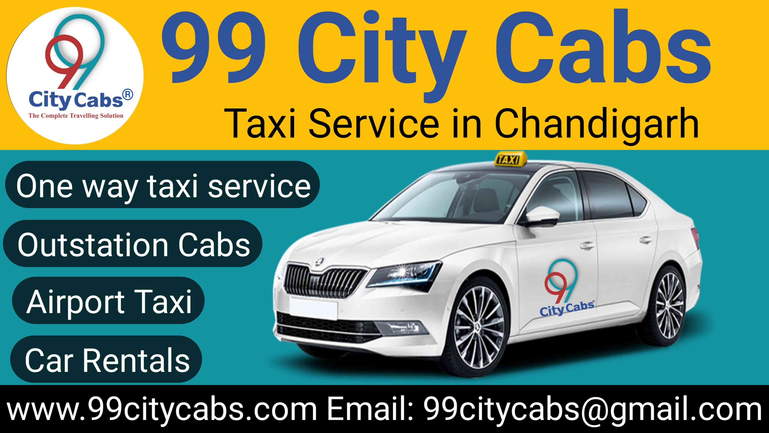 99 City Cabs Taxi Service in Chandigarh